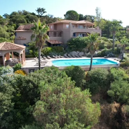 Eden Blue Avec Vue Imprenable Sur La Baie De Saint-cyprien Zonza
