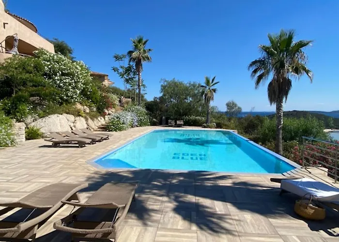 Eden Blue Avec Vue Imprenable Sur La Baie De Saint-cyprien Zonza